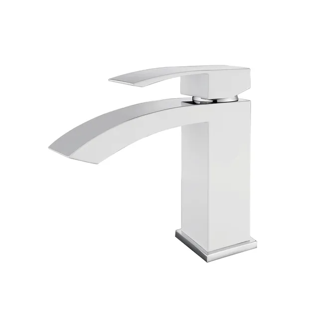 hudor-eas-robinet-lavabo-chrom-sur-plage-bec-cascade image 1