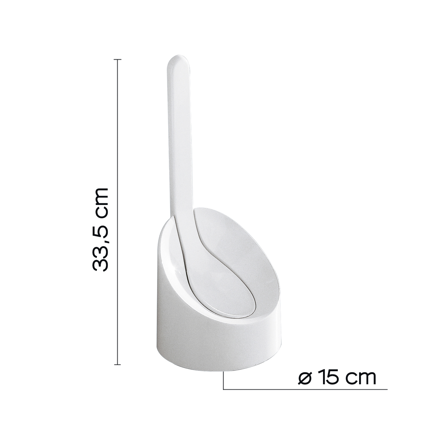 gedy-cucciolo-porte-brosse-wc-blanc-poser image 2
