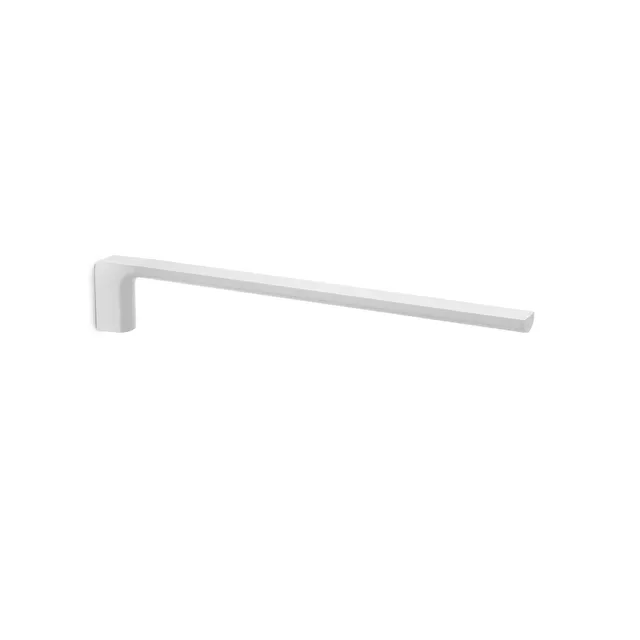 gedy-pirenei-porte-serviette-fixe-blanc-mat image 1