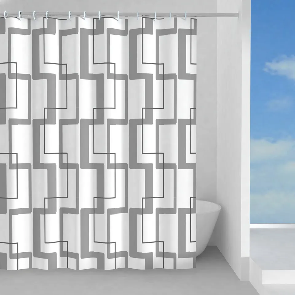 gedy-tecno-rideau-de-douche-120x200-cm-gris image 1