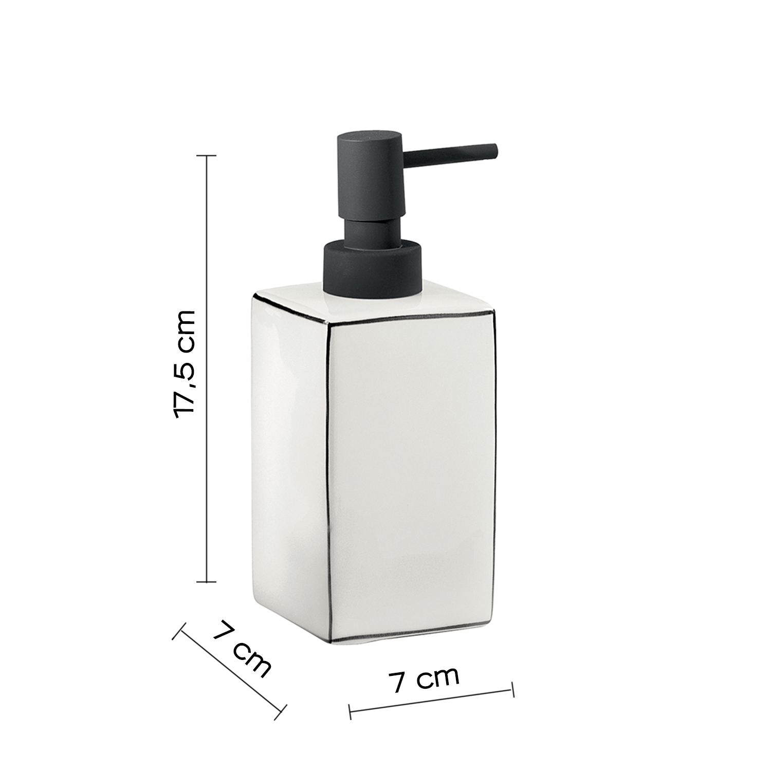 gedy-lucrezia-distributeur-de-savon-blanc-poser image 5