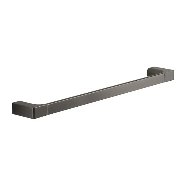 gedy-pirenei-porte-serviettes-60-cm-gun-metal-pvd image 1