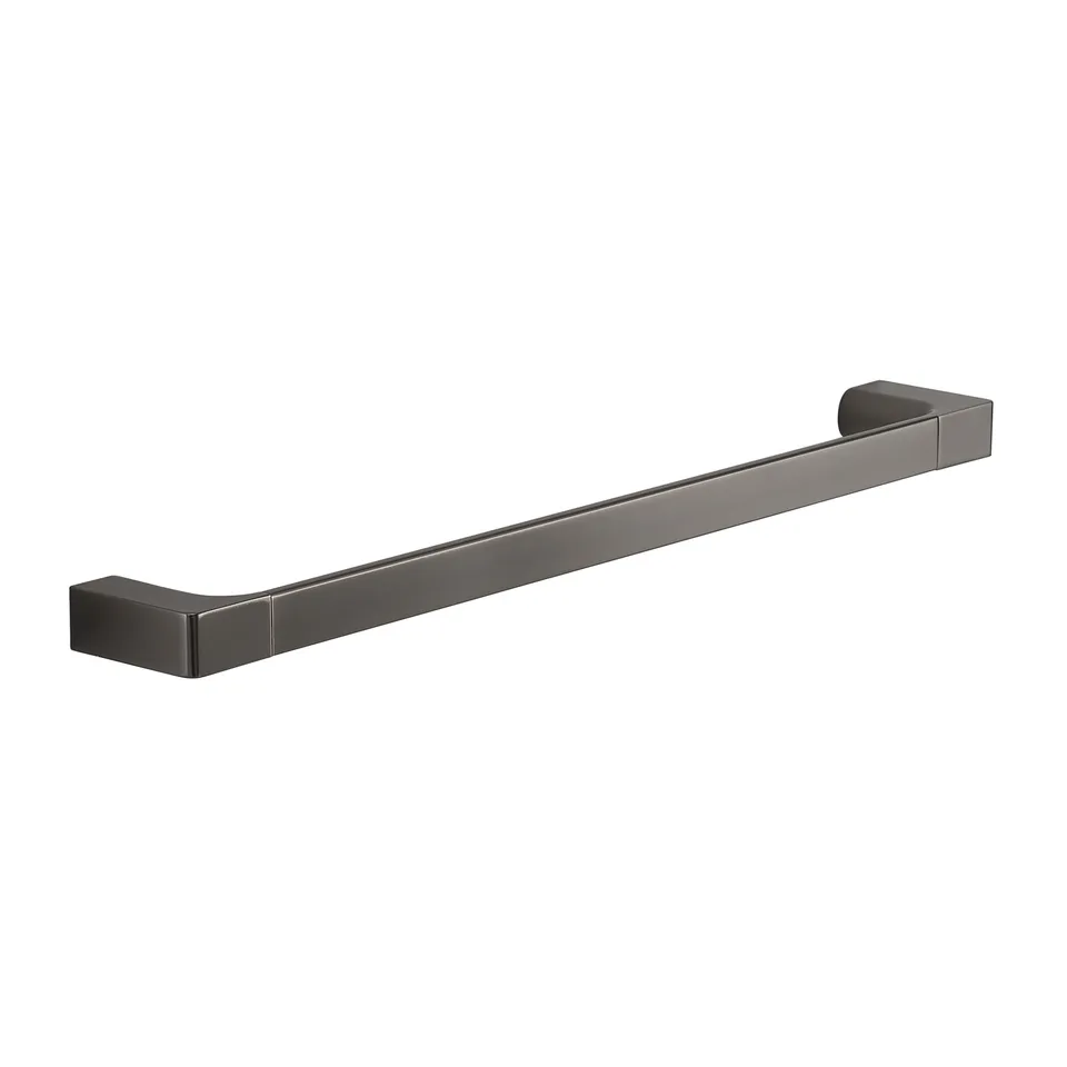 gedy-pirenei-porte-serviettes-60-cm-gun-metal-pvd image 1