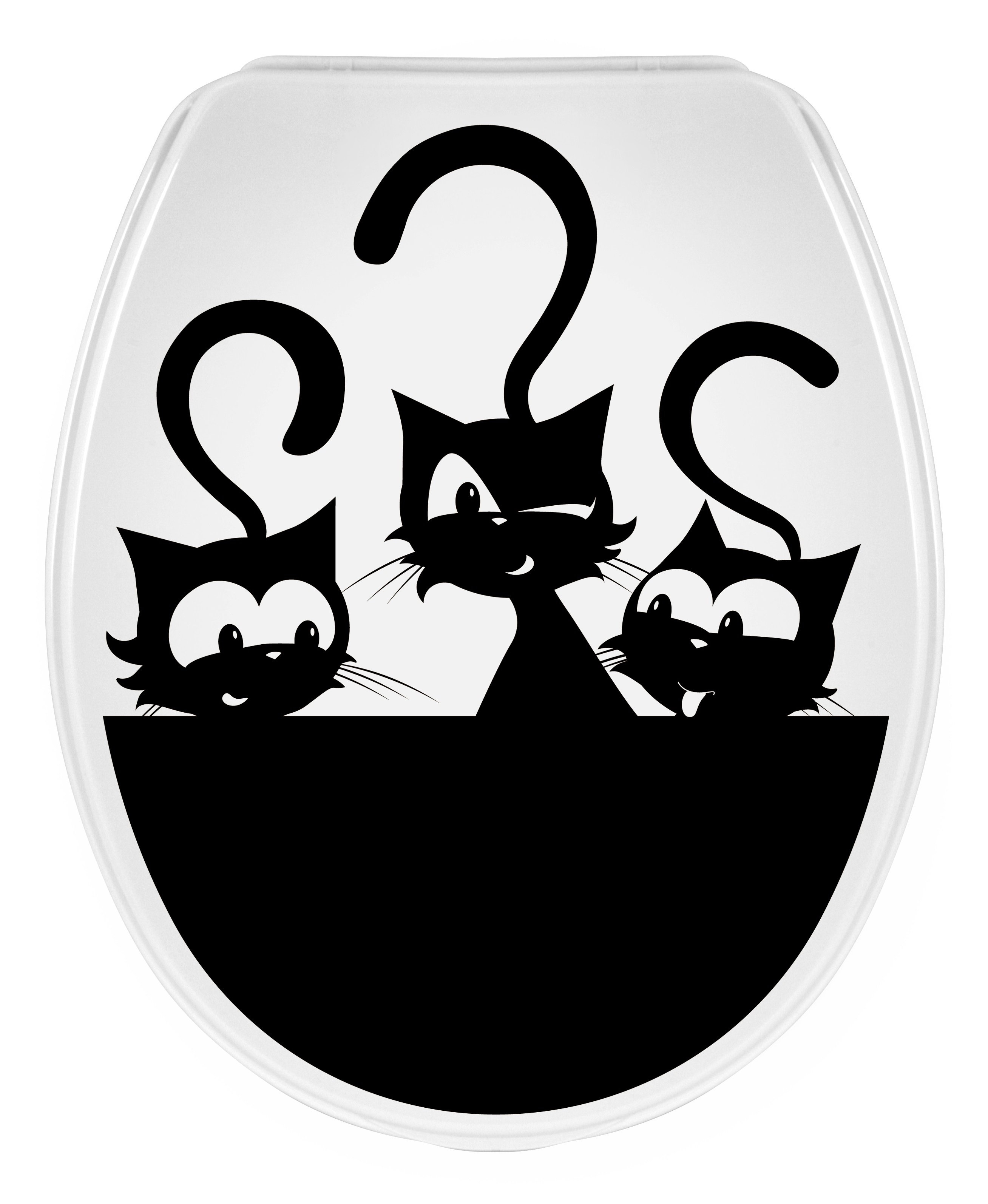 bisk-toilet-seats-abattant-wc-blanc-plastique image 1