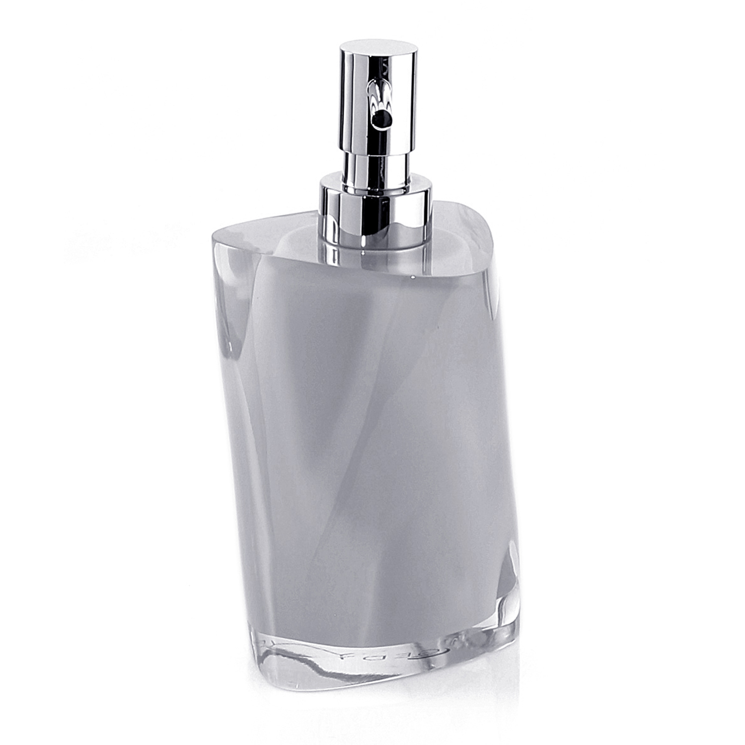 gedy-twist-distributeur-de-savon-argent-poser image 4