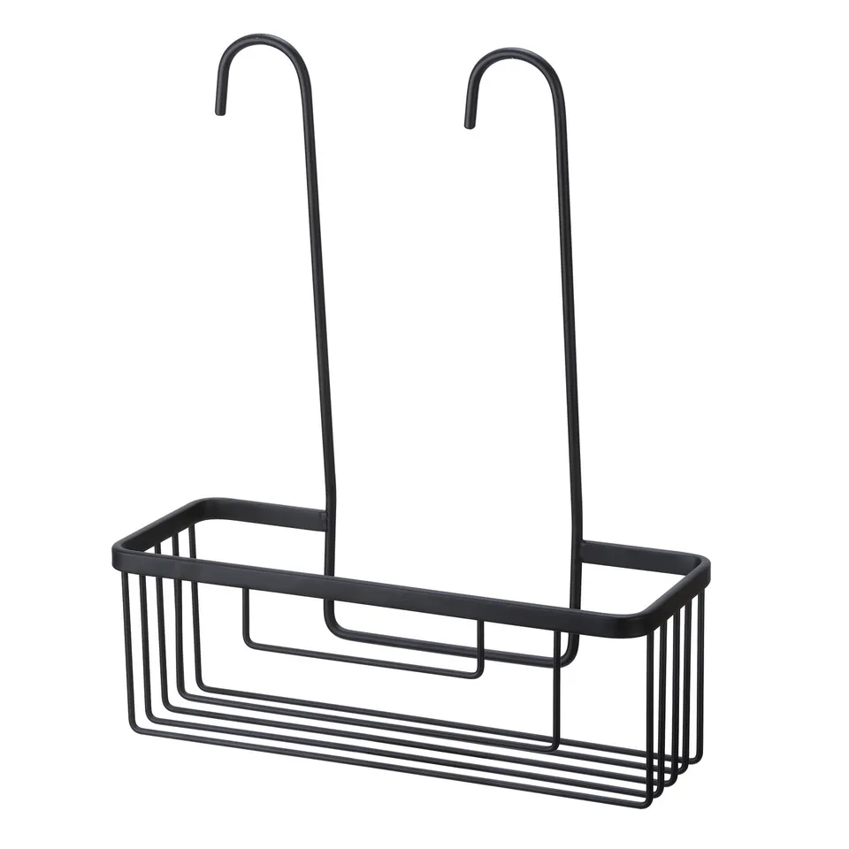 gedy-ottaviano-porte-objets-douche-noir-mat image 1