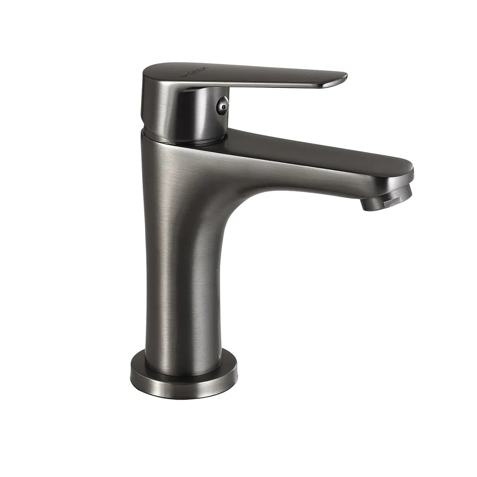 gedy-como-mitigeur-lavabo-bas-gun-metal image 1