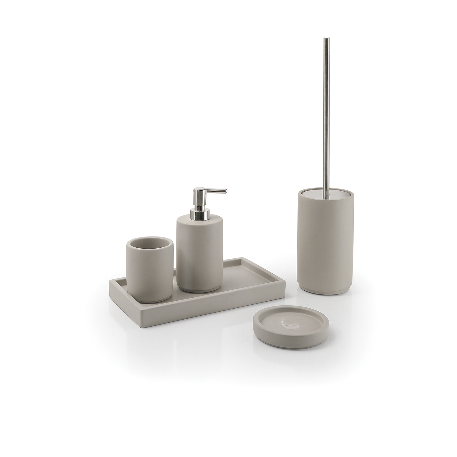 gedy-giunone-distributeur-de-savon-gris image 4