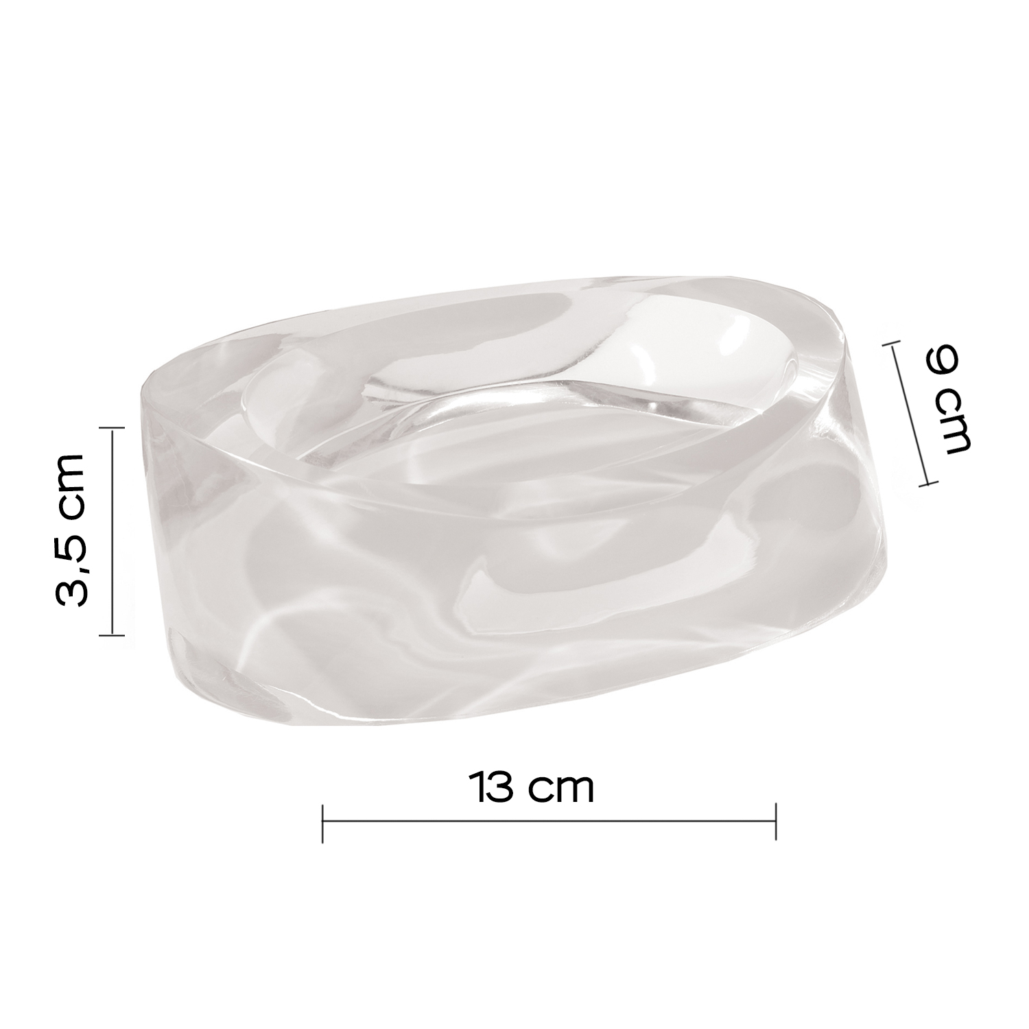 gedy-twist-porte-savon-blanc-poser image 2
