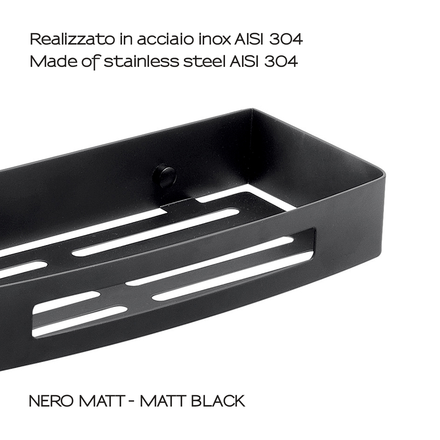 gedy-nerva-porte-objets-douche-noir-mat image 4