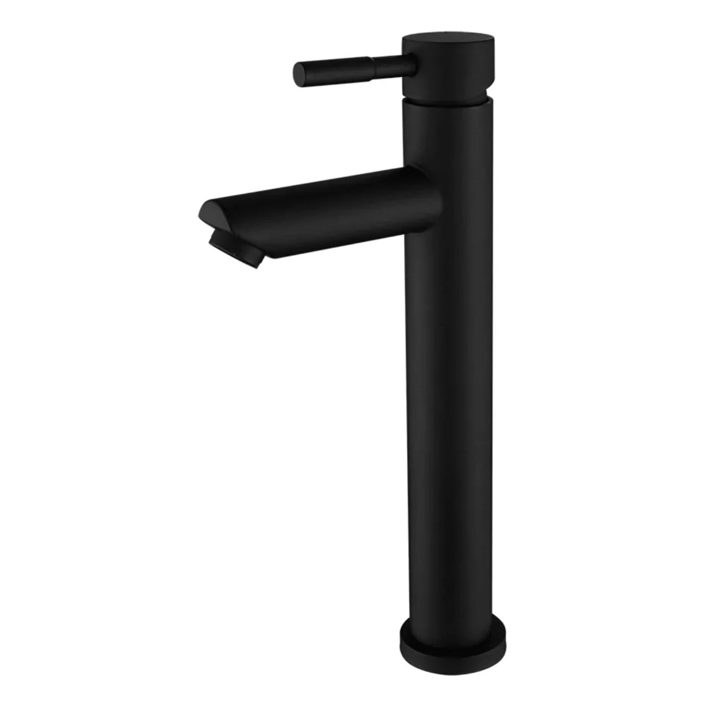 hudor-c-phise-02215b-robinet-lavabo-sur-lev-noir-mat-vasque image 1