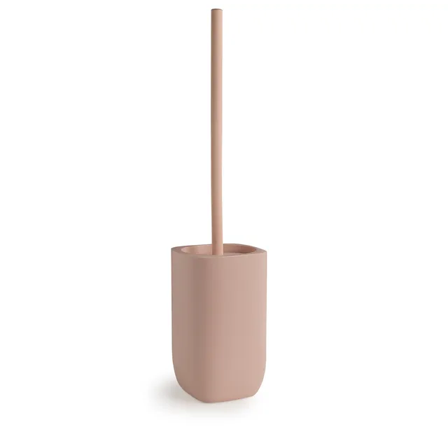 gedy-ylenia-porte-brosse-wc-rose-mat-poser image 1