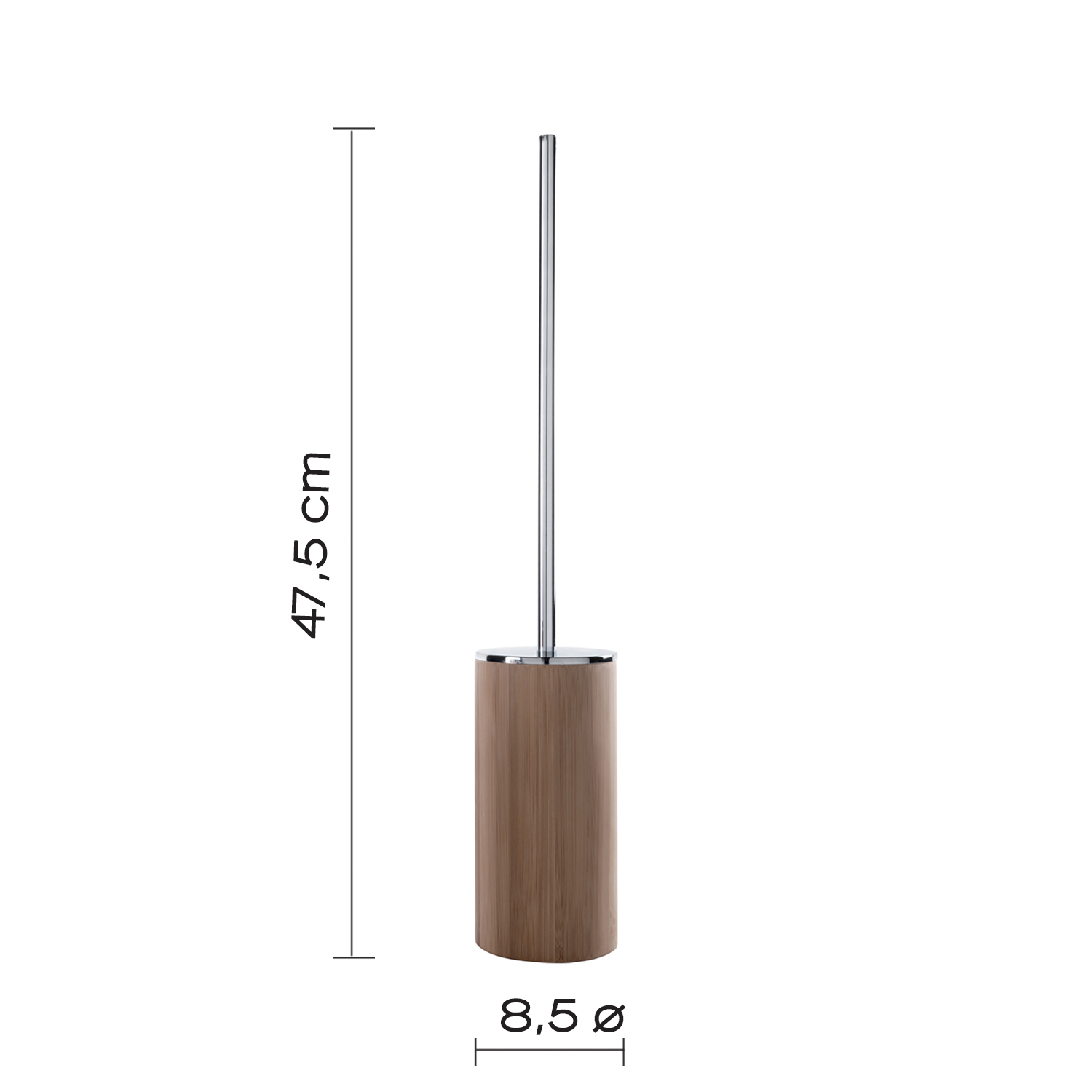 gedy-altea-porte-brosse-wc-naturel image 2