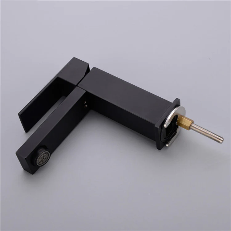 hudor-alph-e-001-mitigeur-lavabo-noir-mat-laiton image 5