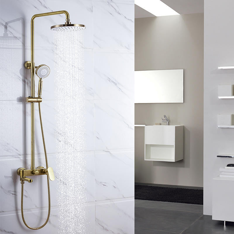 hudor-scamandre-sc008-colonne-de-douche-dor-bross-laiton image 2