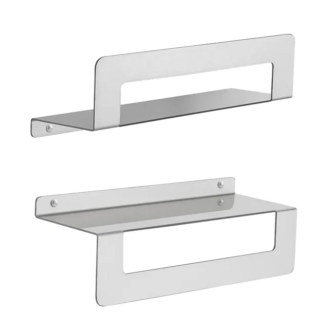 gedy-cleo-tag-re-douche-inox-bross-porte-objets image 1