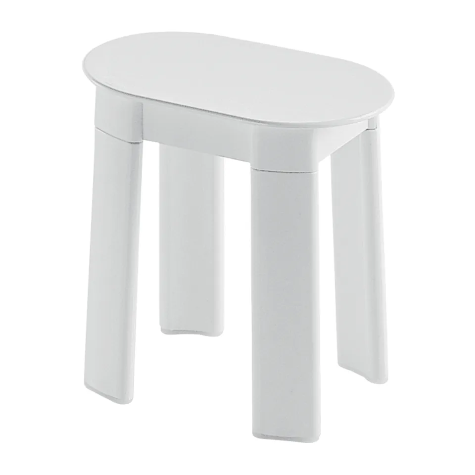 gedy-tetra-tabouret-salle-de-bain-blanc image 1