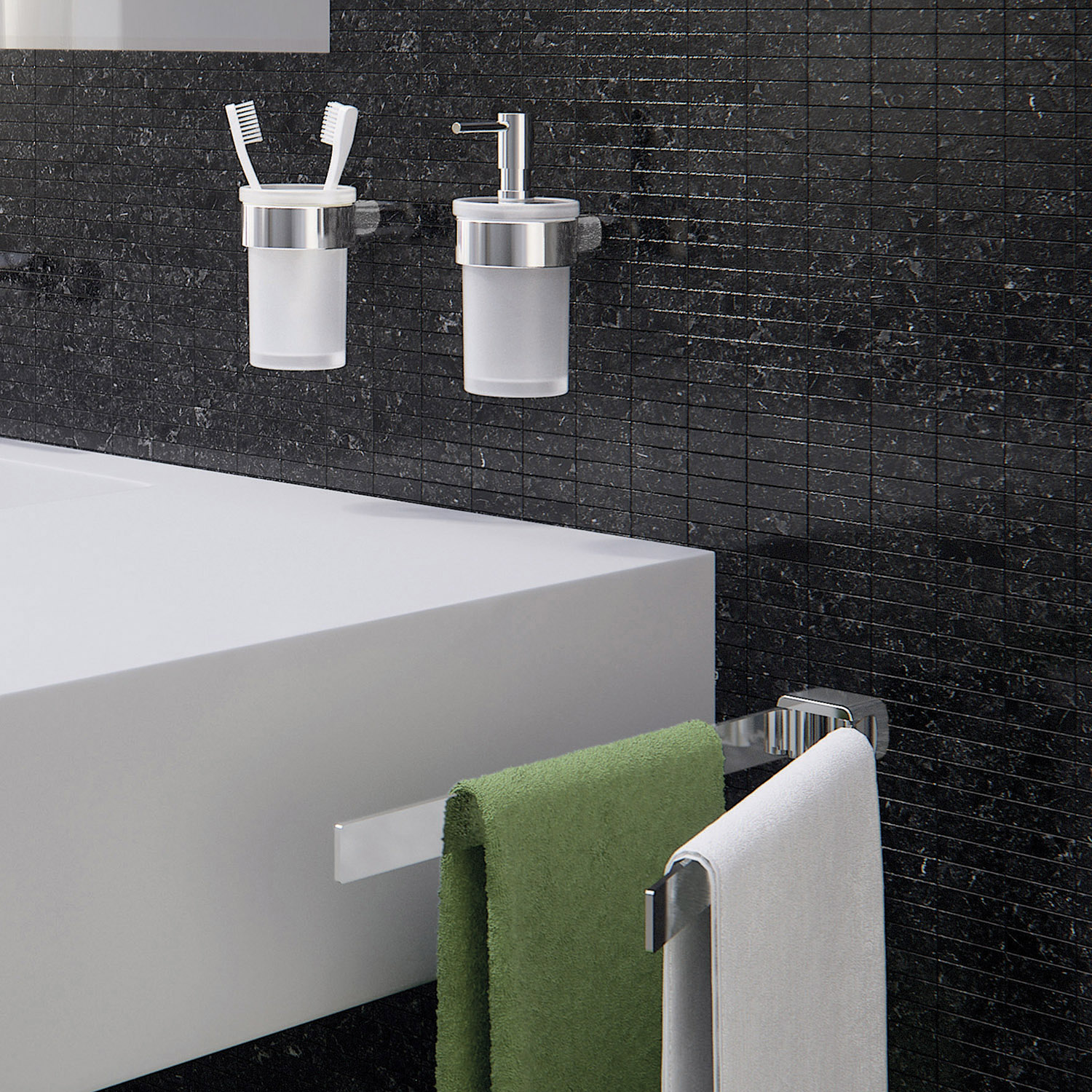 gedy-pirenei-distributeur-de-savon-chrome-poser image 5