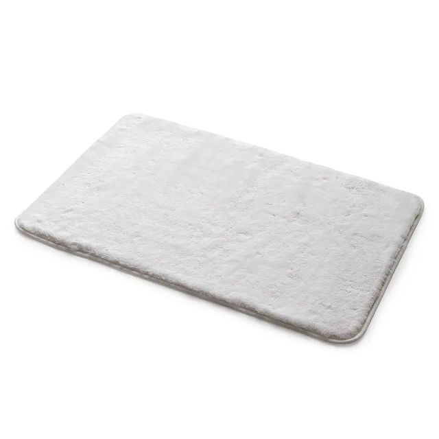 gedy-fuzzy-tapis-de-bain-50x80-blanc-doux image 1