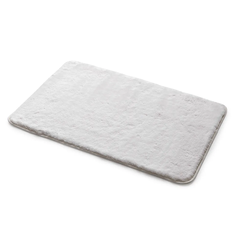 gedy-fuzzy-tapis-de-bain-50x80-blanc-doux image 1