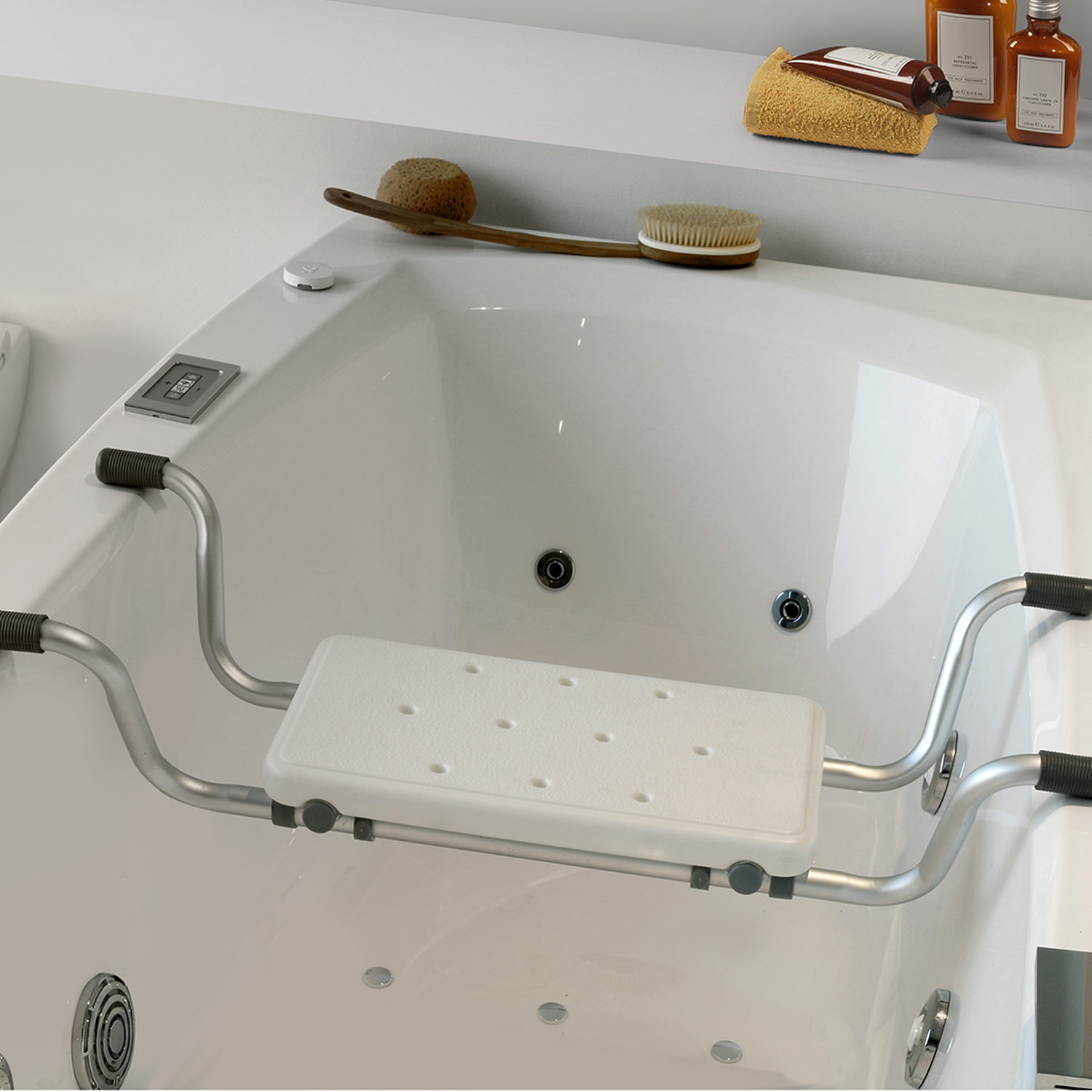 gedy-friend-si-ge-de-baignoire-blanc image 3