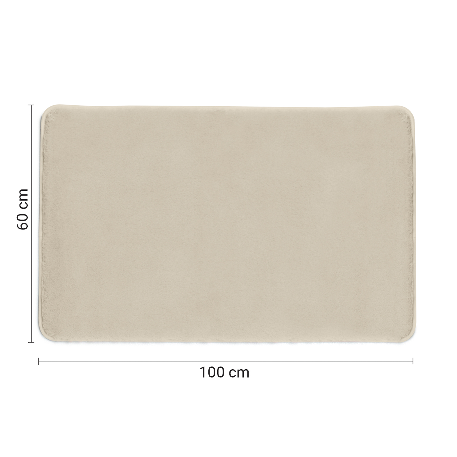 gedy-fuzzy-tapis-de-bain-50x80-cm-gris image 2