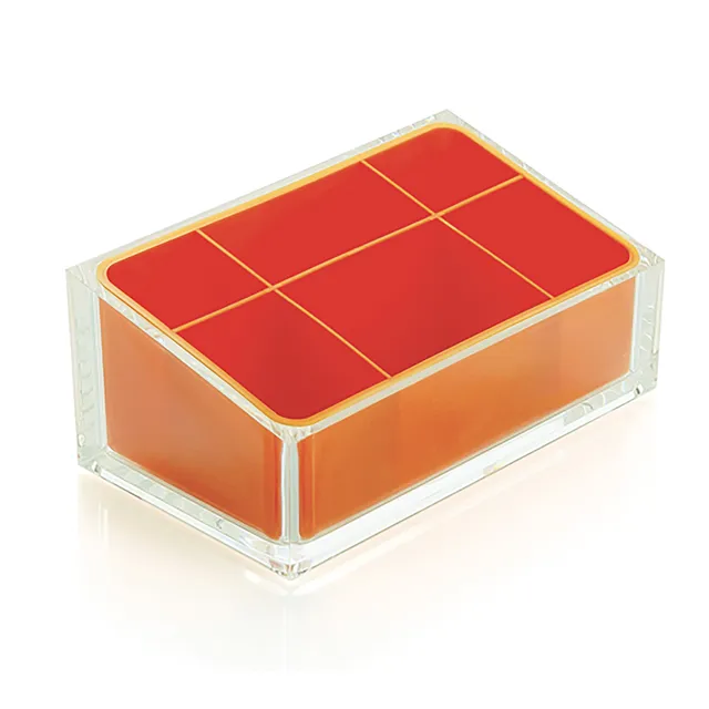gedy-rainbow-organisateur-orange-poser image 1