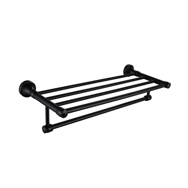 hudor-c-phise-porte-serviettes-multiple-noir-mat-laiton image 1