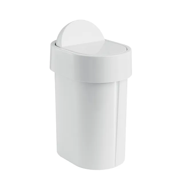 gedy-junior-poubelle-blanche-salle-de-bain-blanc image 1