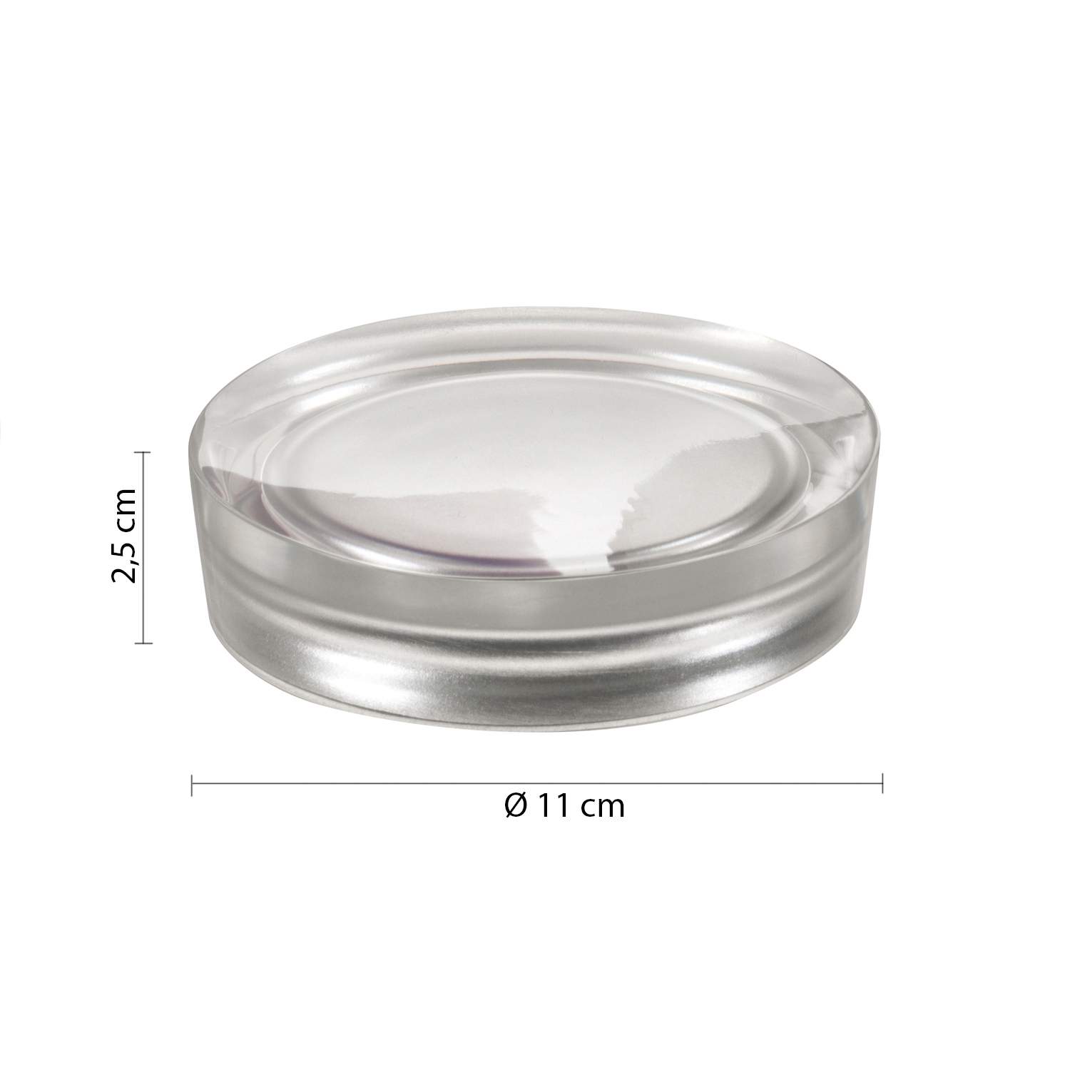 gedy-vega-porte-savon-poser-argent image 2
