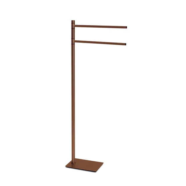 gedy-trilly-porte-serviettes-sur-pied-or-rose image 1