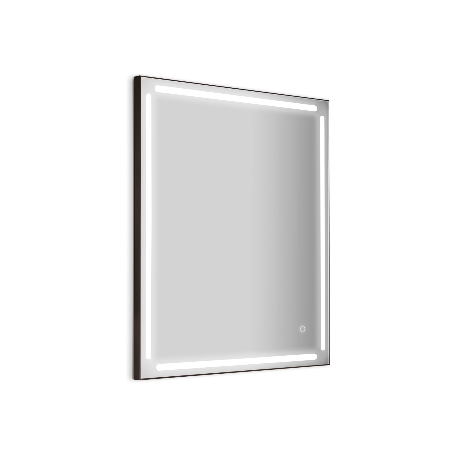 gedy-paul-miroir-60x80-cm-cadre-noir-mat image 1