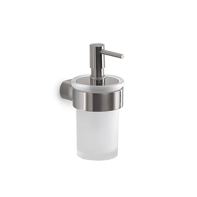 gedy-pirenei-distributeur-de-savon-mural-bross image 1