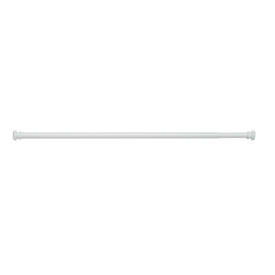 gedy-barre-extensible-rideau-de-douche-blanc image 1