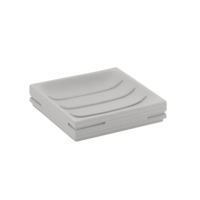 gedy-quadrotto-porte-savon-gris-poser image 1