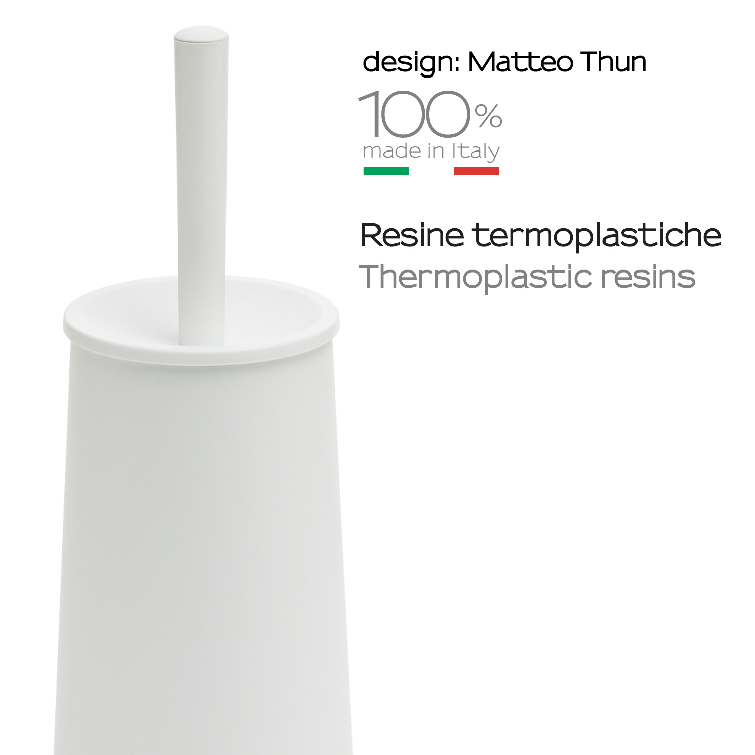 gedy-oscar-porte-brosse-wc-blanc image 4