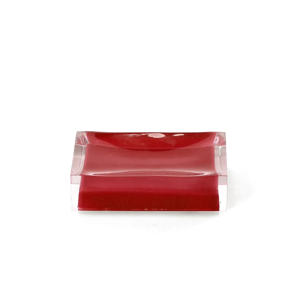 gedy-rainbow-porte-savon-poser-rouge image 1