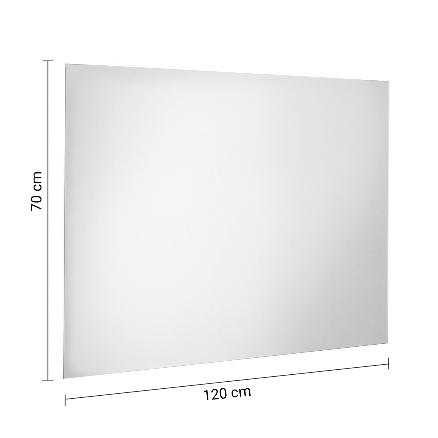 gedy-alfred-miroir-70x120-cm-bord-poli-transparent image 2