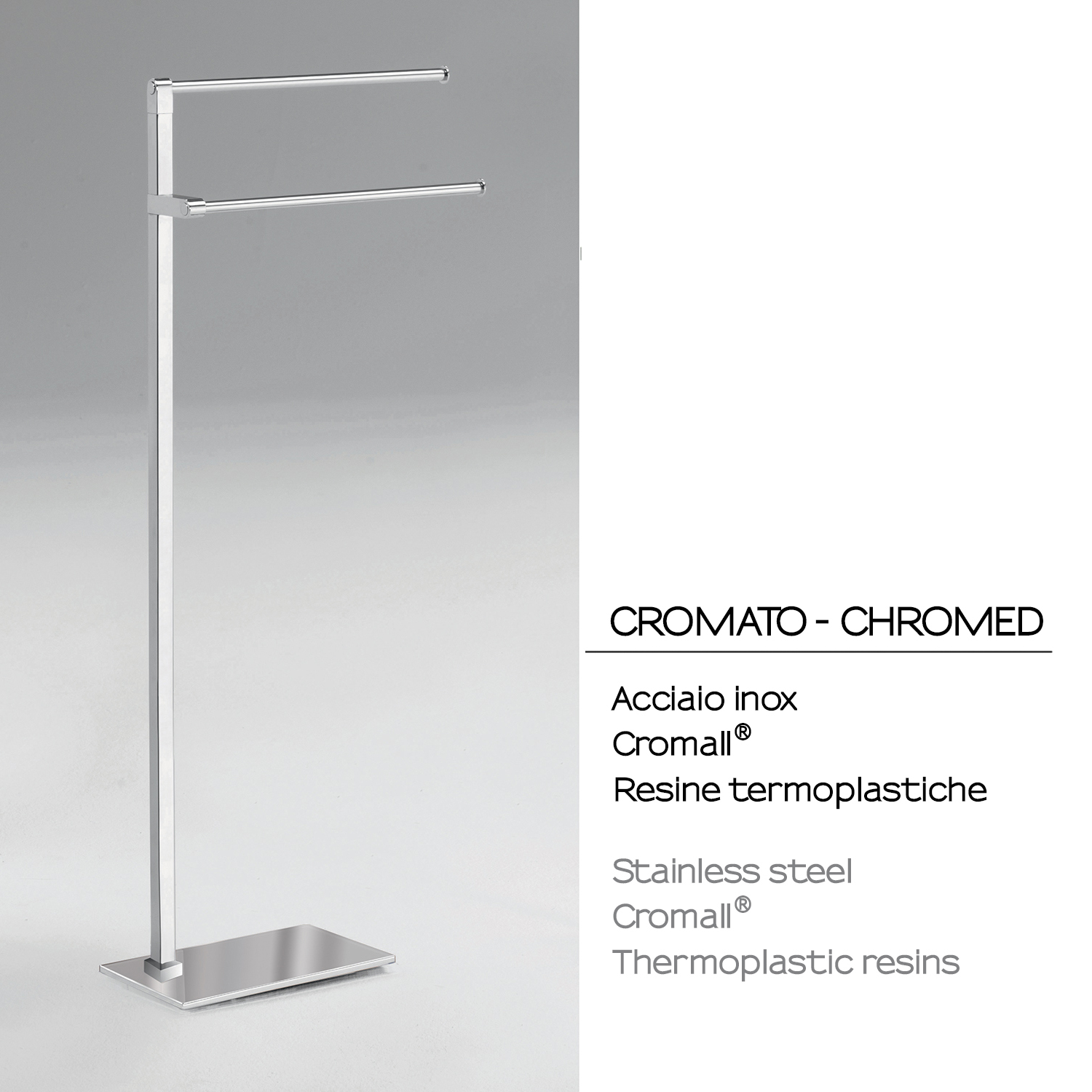 gedy-maine-porte-serviette-sur-pied-chrome image 4