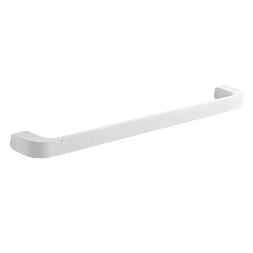 gedy-outline-porte-serviettes-barre-55-cm-blanc-mat image 1