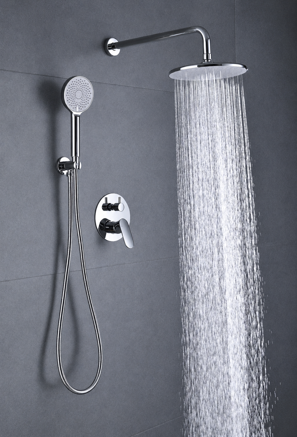 hudor-rymanthe-sc41-douche-encastr-e-chrom-laiton image 2