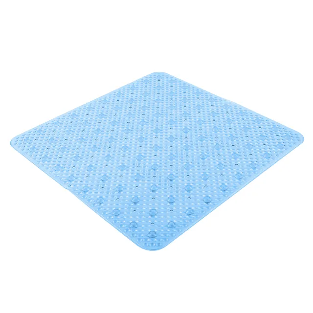 gedy-solid-tapis-de-douche-53x53-cm-bleu-ciel-transparent image 1