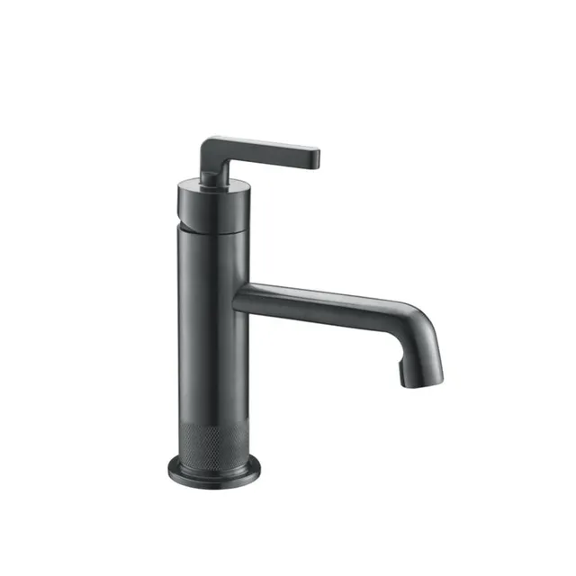 hudor-c-phise-robinet-lavabo-noir-mat-laiton-monotrou image 1