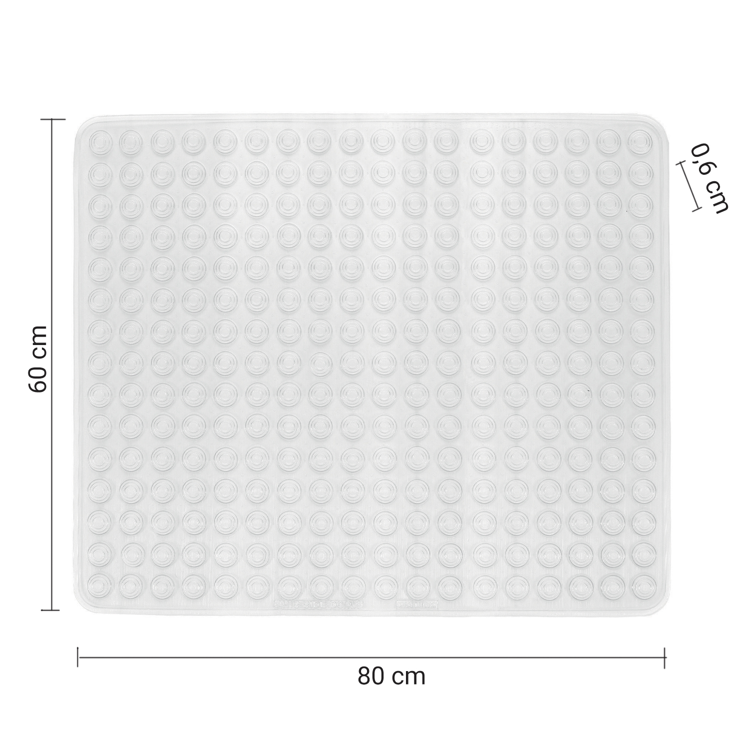 gedy-tapis-de-douche-antid-rapant-80x60-cm-transparent image 2