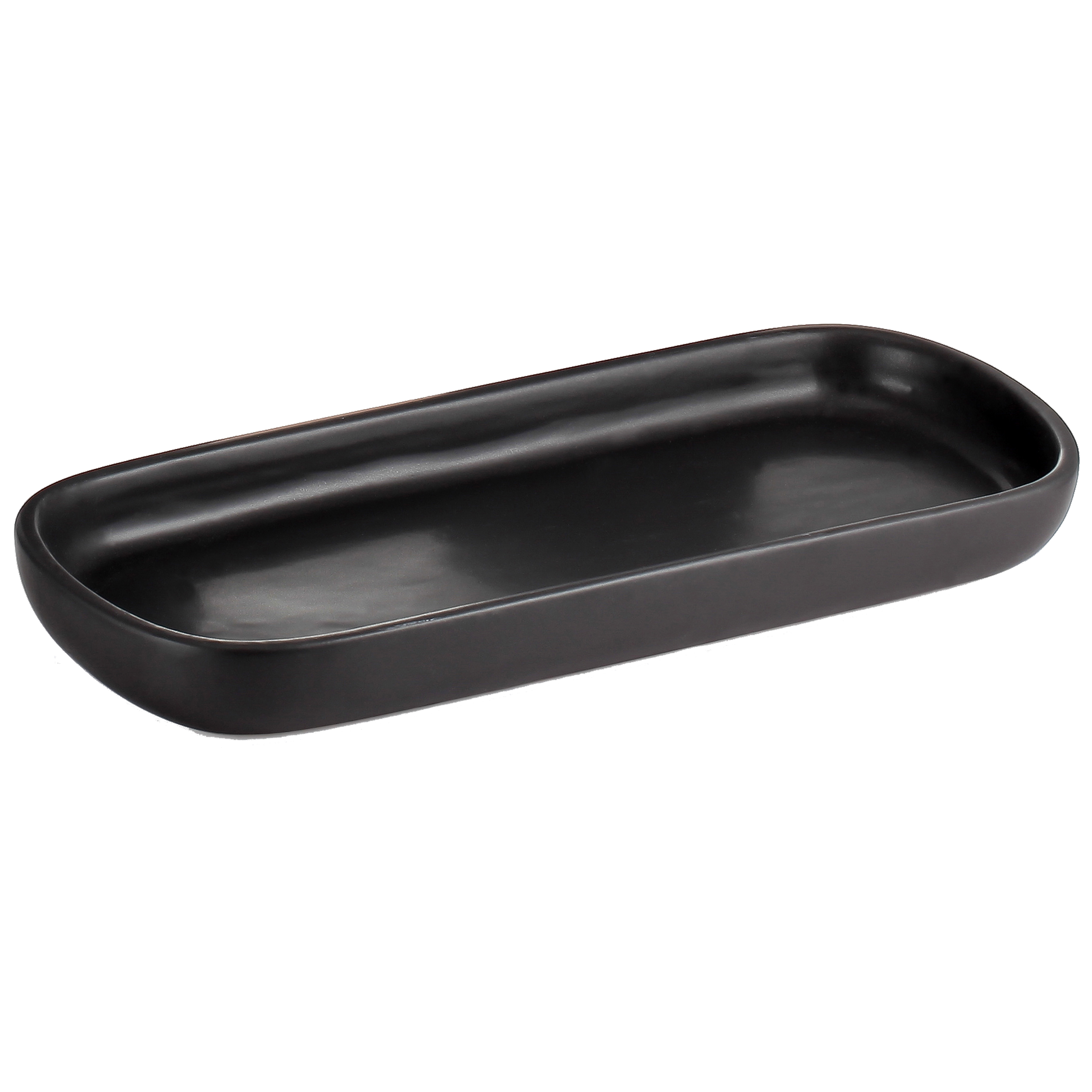 bisk-nero-plateau-de-salle-de-bain-poser-noir image 1
