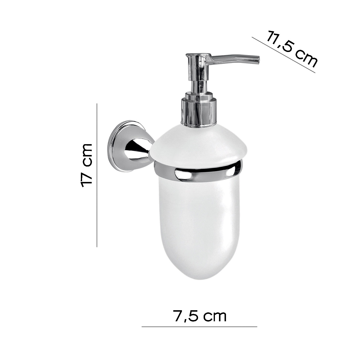 gedy-genziana-distributeur-savon-chrome image 2