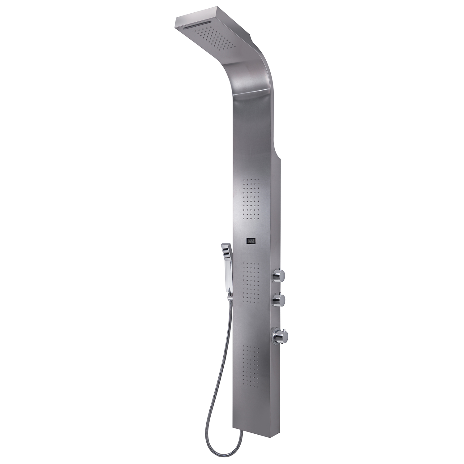 gedy-spa-02-panneau-de-douche-inox-multifonction image 1