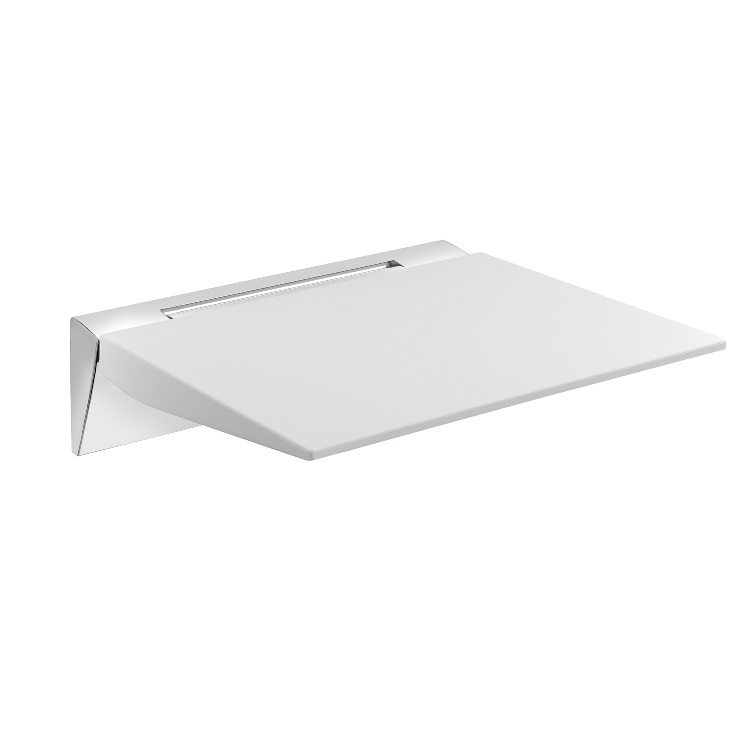 gedy-prima-si-ge-de-douche-rabattable-blanc image 1