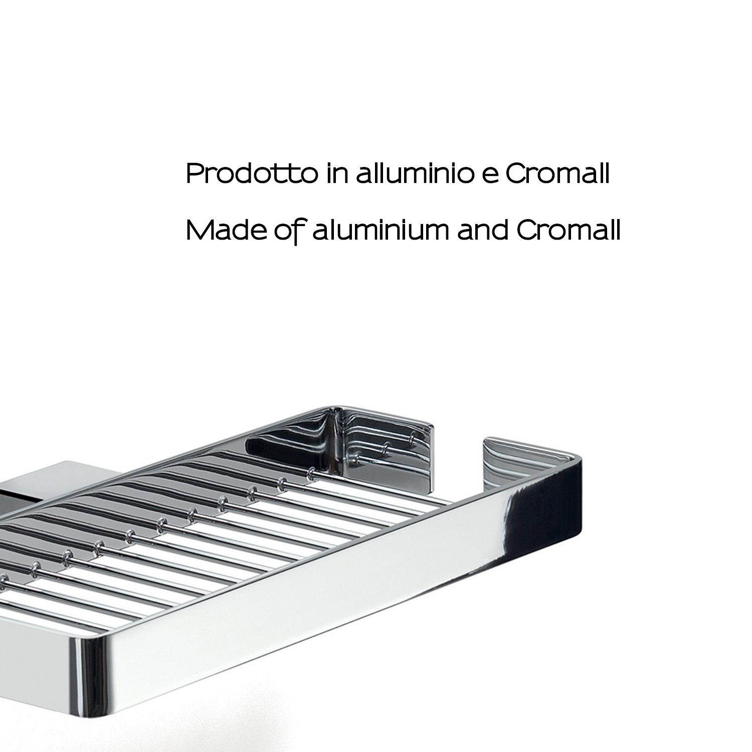 gedy-lounge-porte-objets-double-fil-douche-chrome image 3