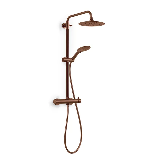 gedy-star-plus-colonne-douche-extensible-or-rose image 1